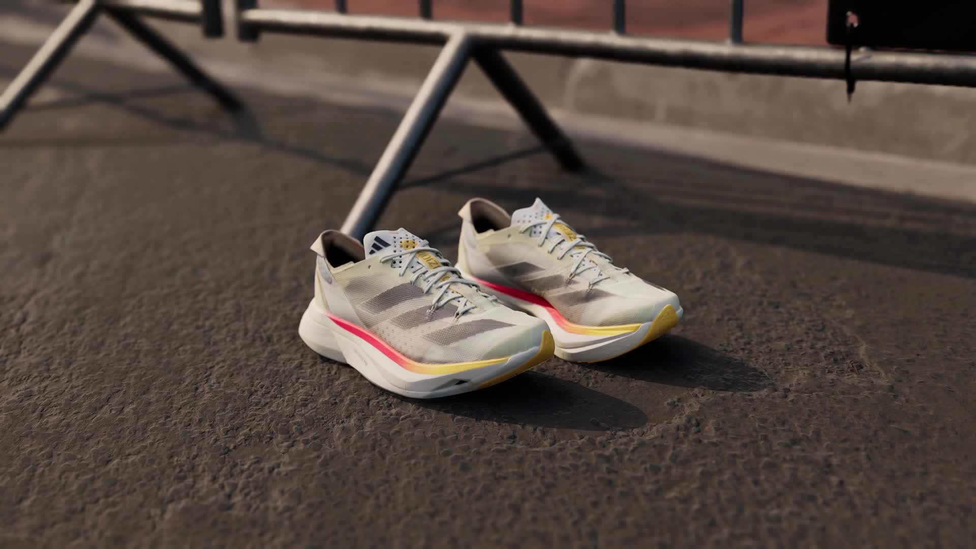adidas Adizero Adios Pro 3 Running Shoes - Beige | Women's Running 