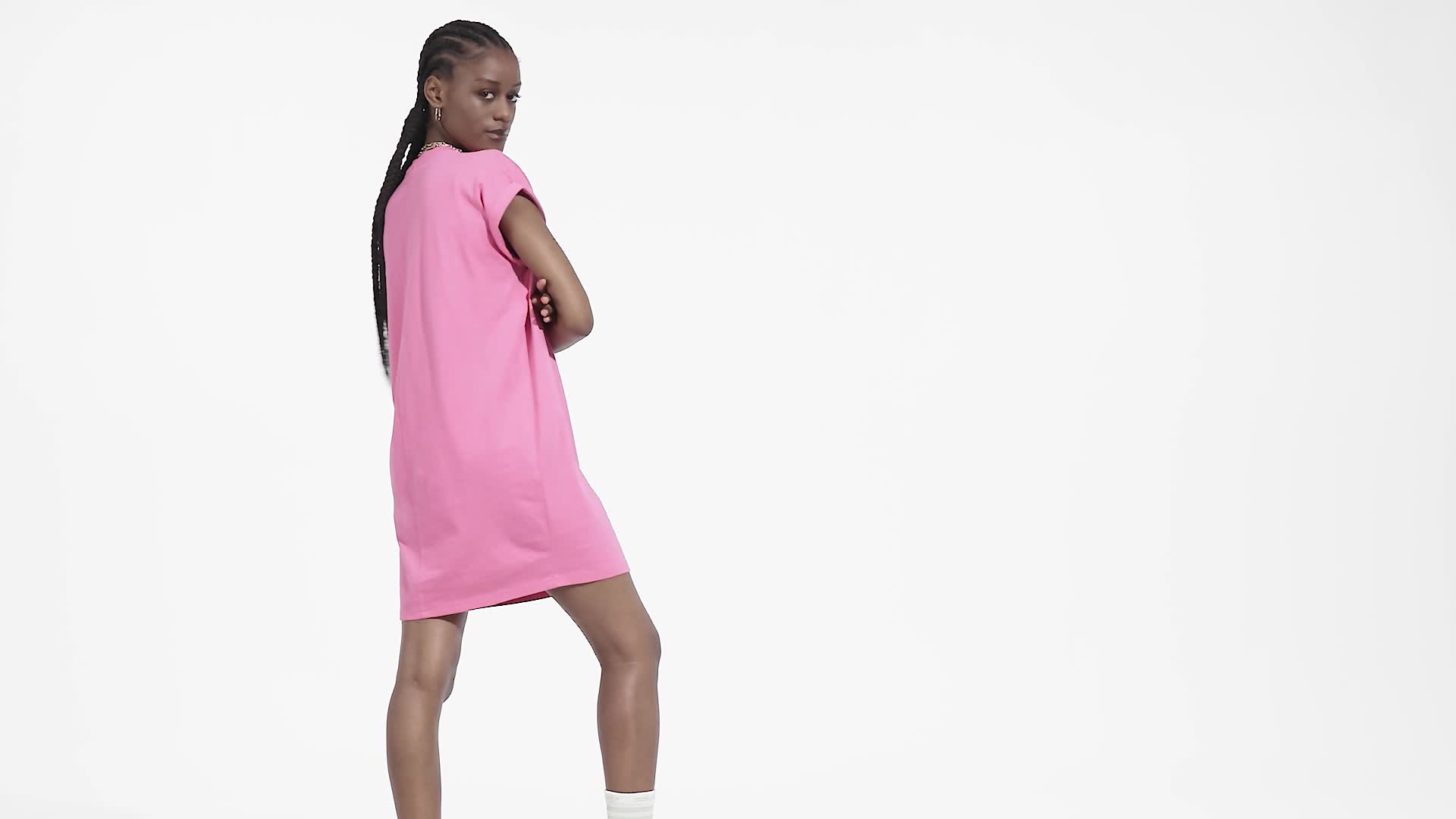 Pink | Tee Lifestyle US adidas - Classics | Adicolor Trefoil Women\'s Dress adidas