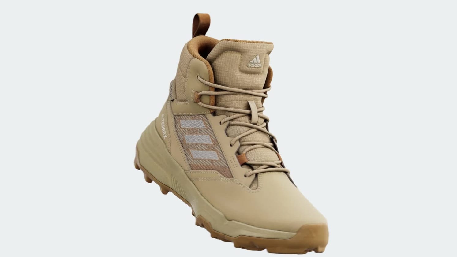 adidas Unity Leather Mid RAIN.RDY Hiking Shoes - Beige | Unisex Hiking | adidas US