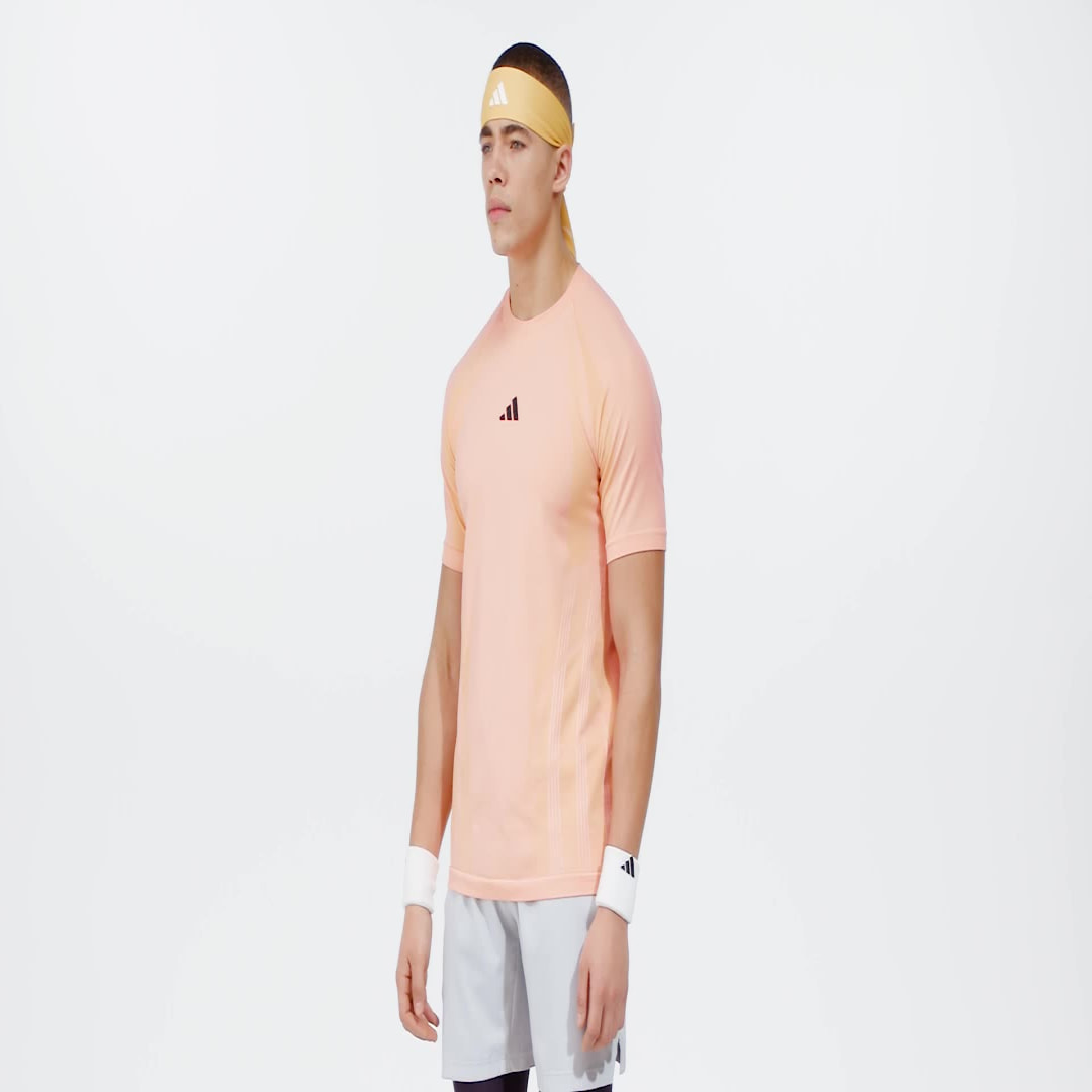 Adidas Tennis Pro Naadloos AEROREADY FreeLift T-shirt