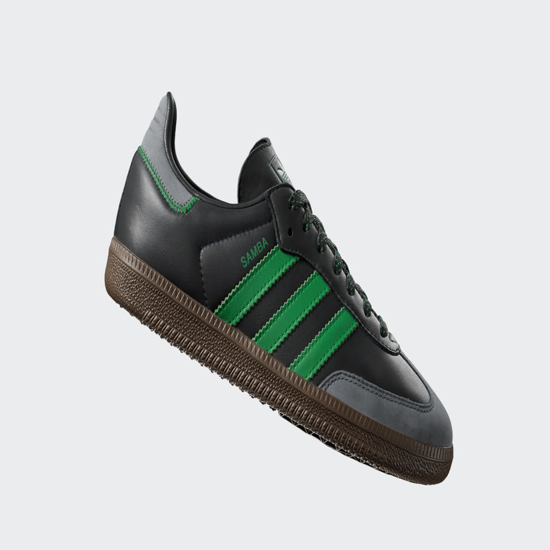 Adidas Samba sneaker Core Black / Green / Grey Six