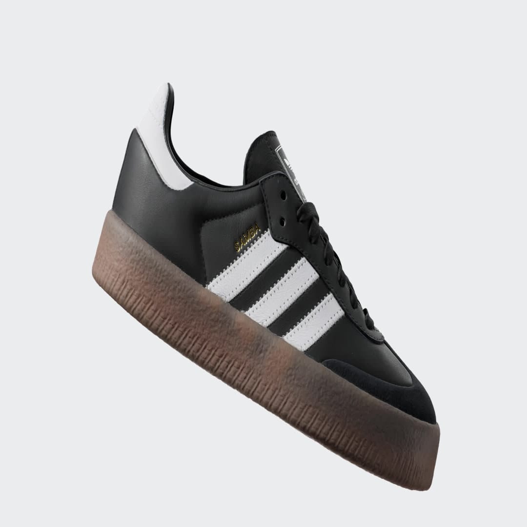 Adidas Samba sneaker Core Black / Cloud White / Gold Metallic