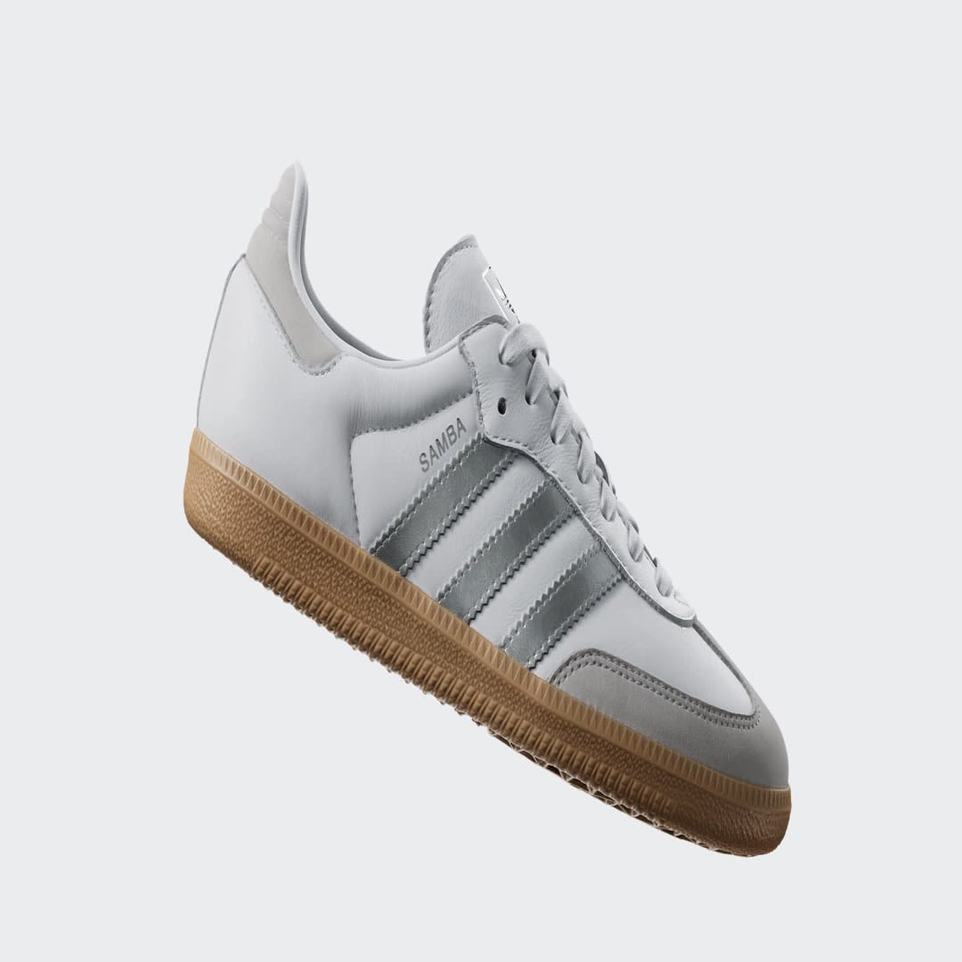 Adidas Samba sneaker Cloud White / Silver Metallic / Grey One