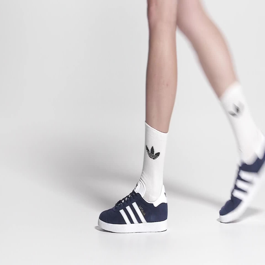 Adidas Gazelle sneaker Collegiate Navy / White / Gold Metallic