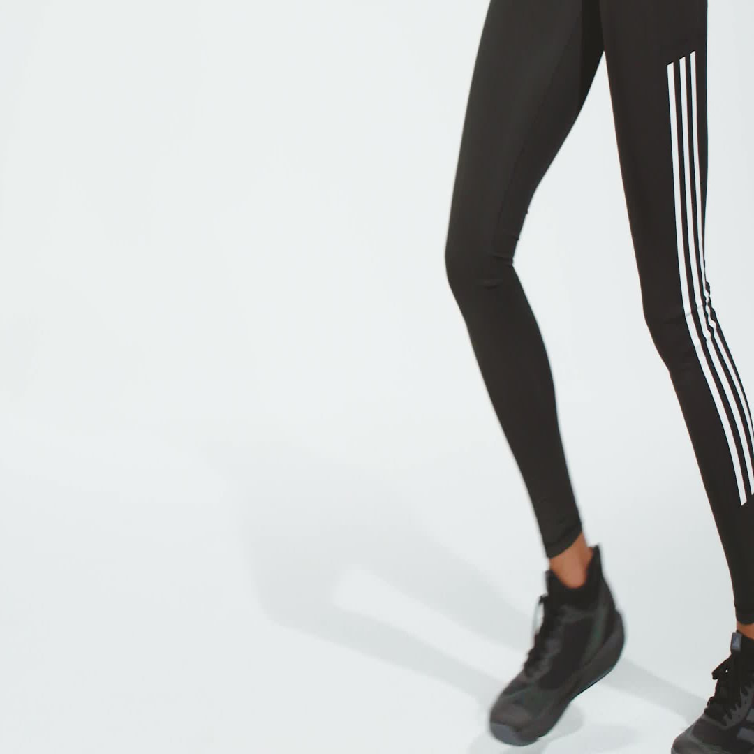 Adidas Optime 3-Stripes Lange Legging