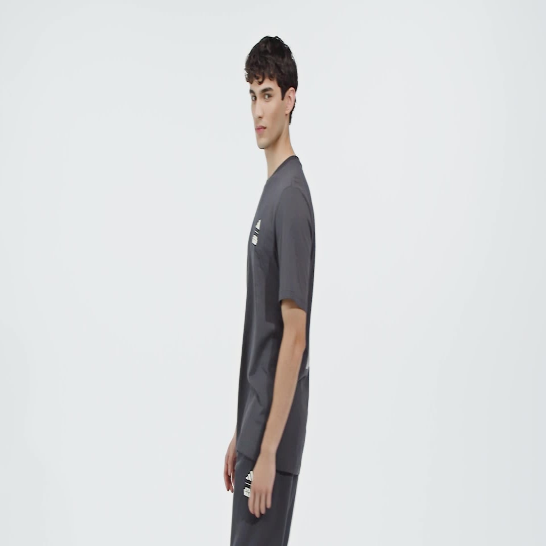 Adidas STAR WARS THE MANDALORIAN T-SHIRT REGULAR FIT MET GRAPHIC ACHTEROP
