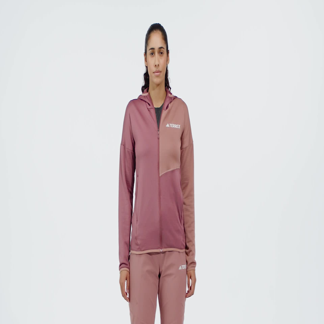 Adidas Terrex Xperior Climawarm Light Fleece Capuchonjack