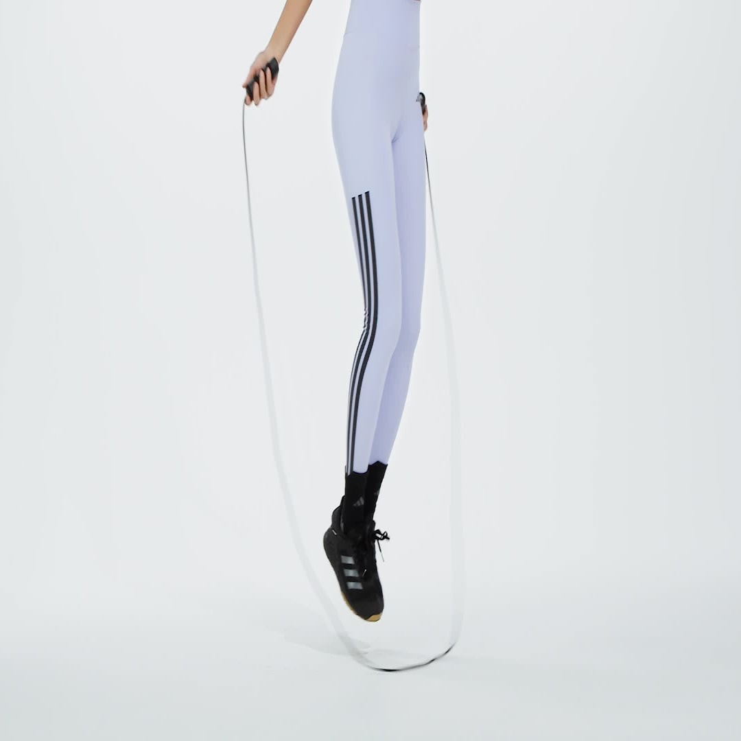 Adidas Optime 3-Stripes Lange Legging