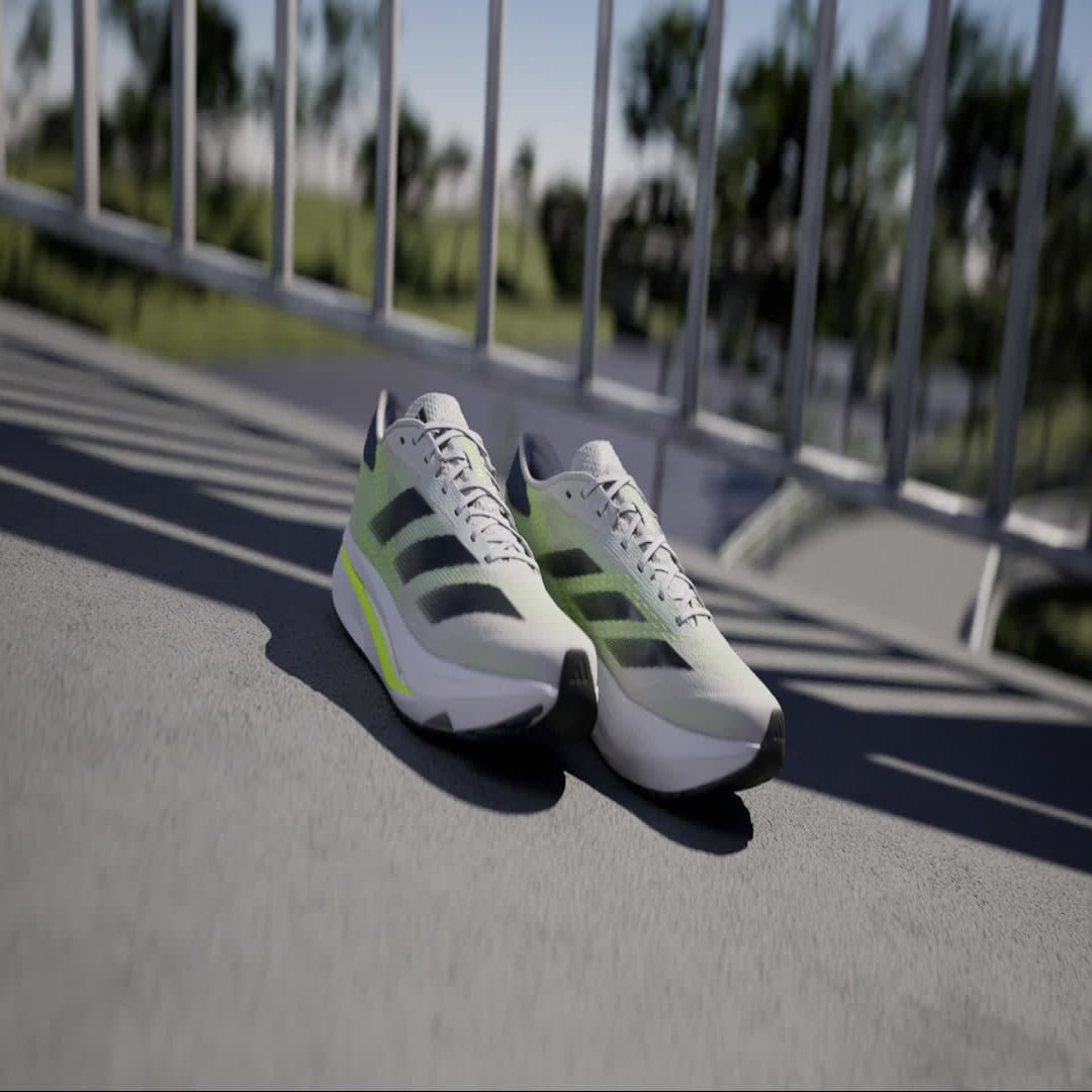 Adidas  sneaker Dash Grey / Core Black / Lucid Lemon