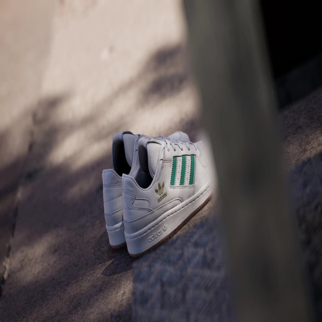 Adidas Forum sneaker Cloud White / Active Green / Sandy Pink