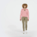 Ribbed Hoodie Glory Pink FL1950 Ribbed Hoodie Glory Pink FL1950