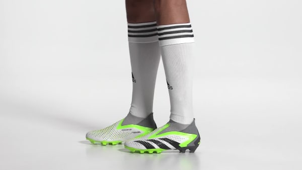 Hvit Predator Accuracy+ Artificial Grass Fotballsko