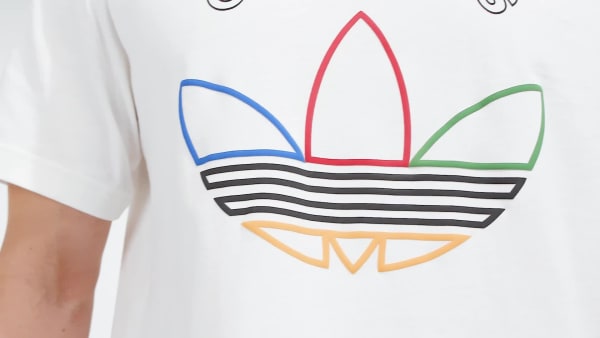 Blanco Remera Estampada