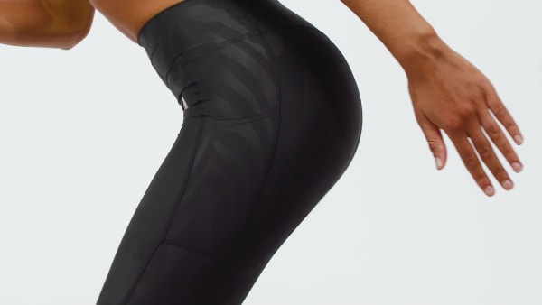 Negro Mallas largas Optime AOP