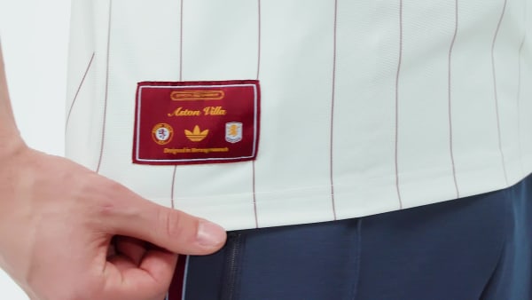 Weiss Aston Villa FC Terrace Icons Trikot