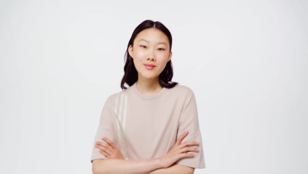 Braun Off Placed 3-Streifen Hose, weit geschnitten