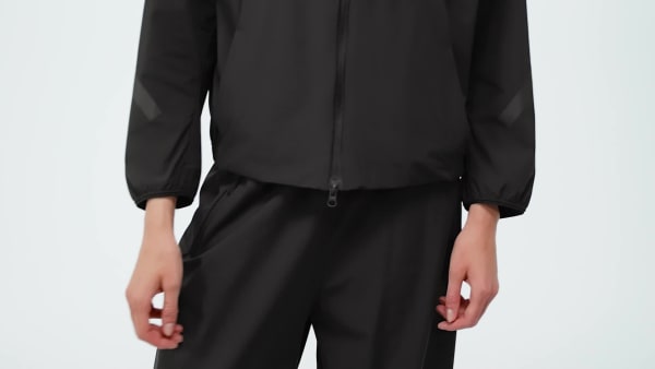 Black ADIDAS Z.N.E. WOVEN TRACK TOP