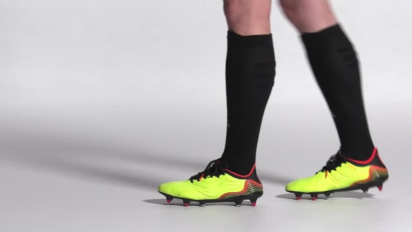 Amarillo Zapatos de Fútbol Copa Sense.1 Terreno Blando