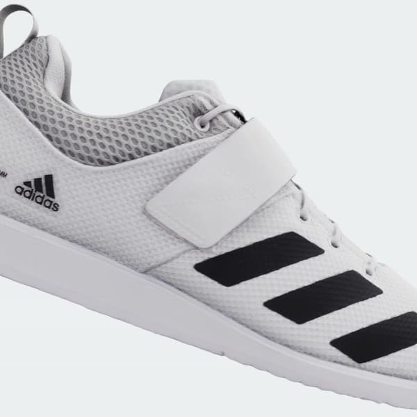 White Powerlift 5 Weightlifting Shoes