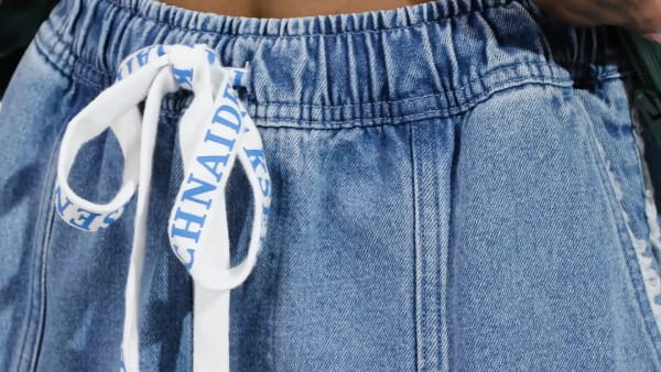 Adidas denim joggers hot sale