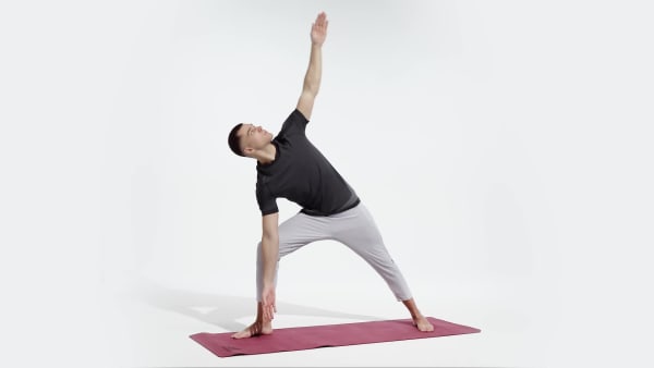 Sort adidas PRIMEKNIT Yoga Seamless Training T-shirt