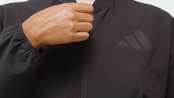 Siyah ADIDAS Z.N.E. DOKUMA BOMBER