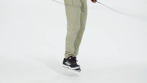 Green Train Essentials Camo Training Joggers