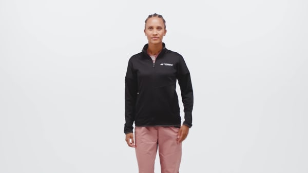 Svart Terrex Xperior Climawarm Light Fleece Jakke