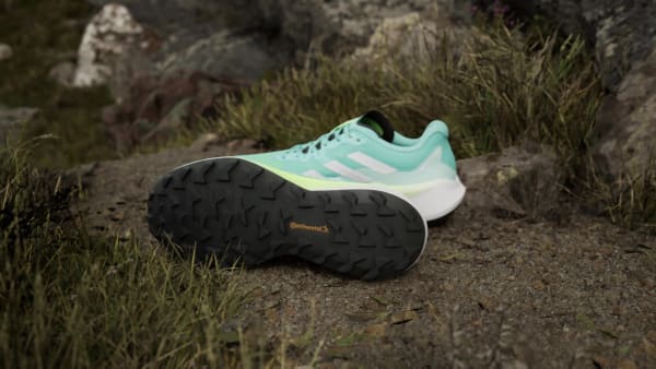 Turquoise Terrex Agravic 3 Trail Running Shoes