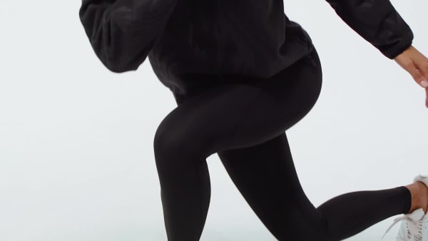 Schwarz adidas Techfit COLD.RDY Full-Length Leggings