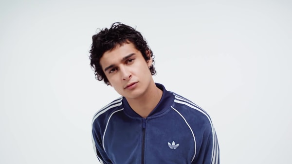 Blue SST 아디컬러 벨루어 트랙 탑