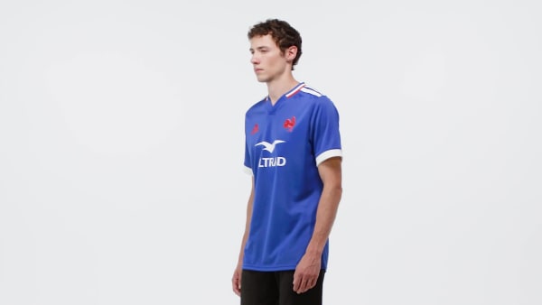 Blau Frankreich Rugby Replica Heimtrikot