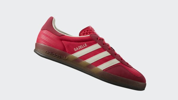 สีแดง รองเท้า Gazelle Indoor