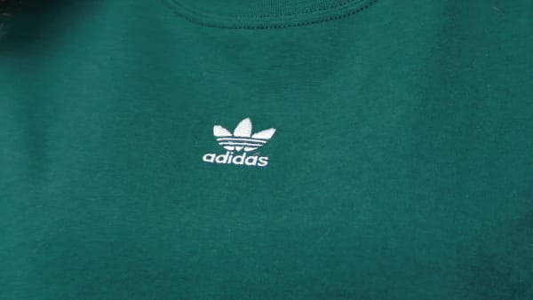 Yesil Essentials Crop Tişört