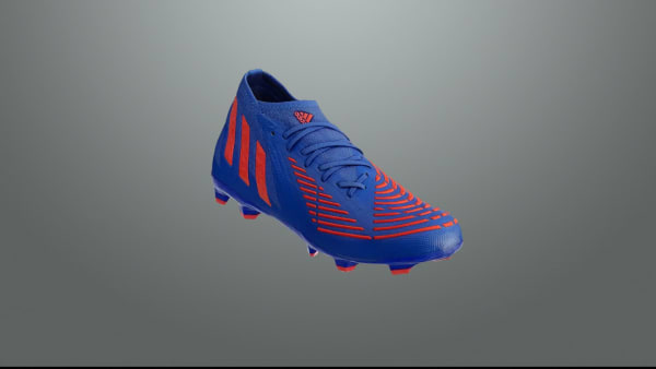 adidas Predator Edge.2 Firm Ground Soccer Cleats - Blue
