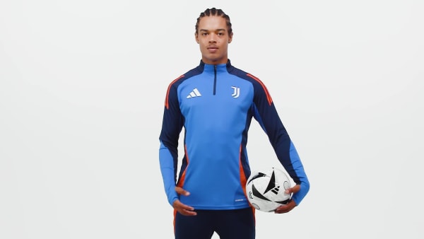 Blau Juventus Turin Tiro 24 Competition Trainingsoberteil
