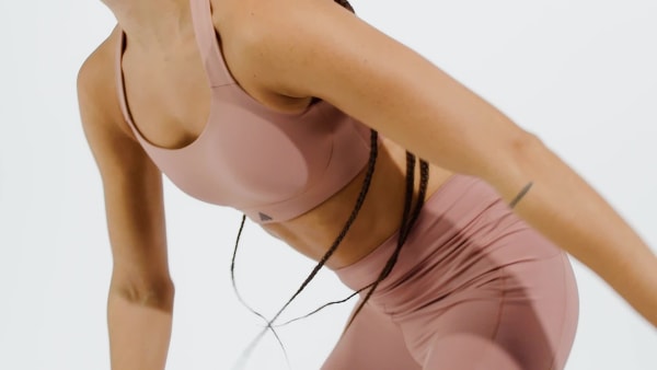 Pink TLRD Impact Luxe Training High Support Bra