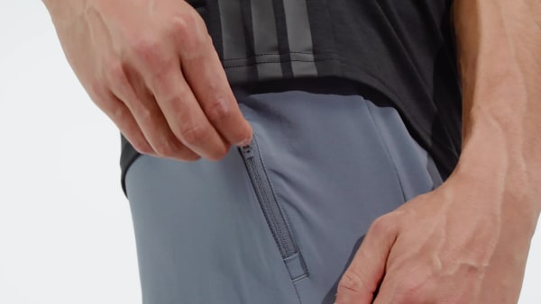 Grey Designed for Training Workout Shorts