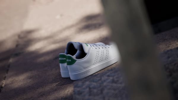 Adidas advantage white green online