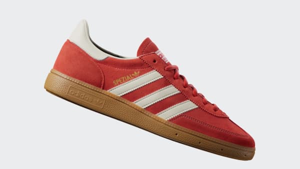 Rojo Zapatillas Handball Spezial