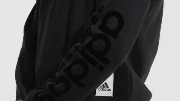 Adidas long sale sleeve black sweatshirt
