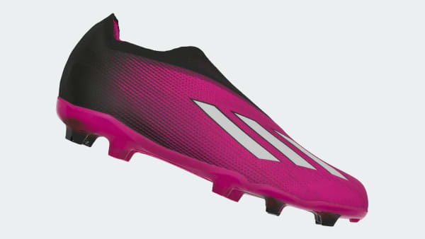 adidas X Speedportal+ Firm Ground Soccer Cleats - Pink | Free