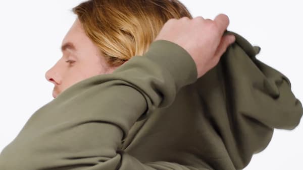 Green Terrex Logo Hoodie