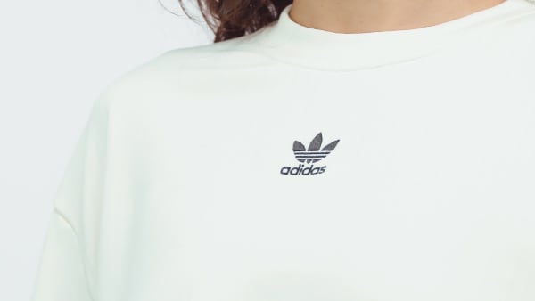 adidas Essentials Winterized Wide Rib Long Sleeve - White adidas Essentials Winterized Wide Rib Long Sleeve - White
