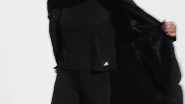 Black Big Baffle Down Coat
