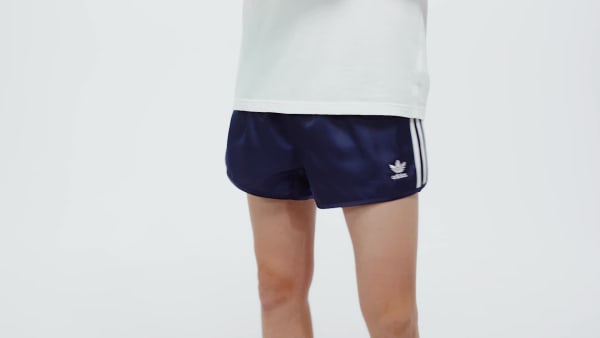 Azul Calções de Natação 3-Stripes Adicolor