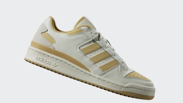 adidas forum blanche et beige