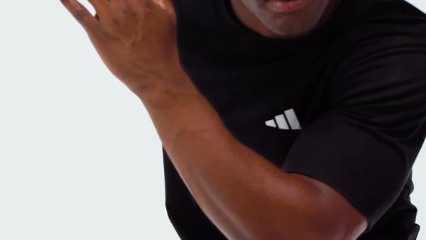 Negro CAMISETA DE ENTRENAMIENTO ESSENTIALS FEELREADY