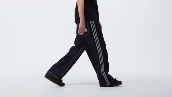 Μπλε 90s ALTERNATIVE SPORT WIDE LEG SKATER JEAN