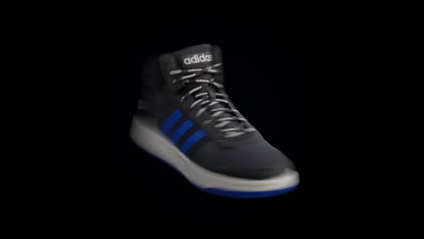 Gris Zapatillas Hoops 2.0 Mid